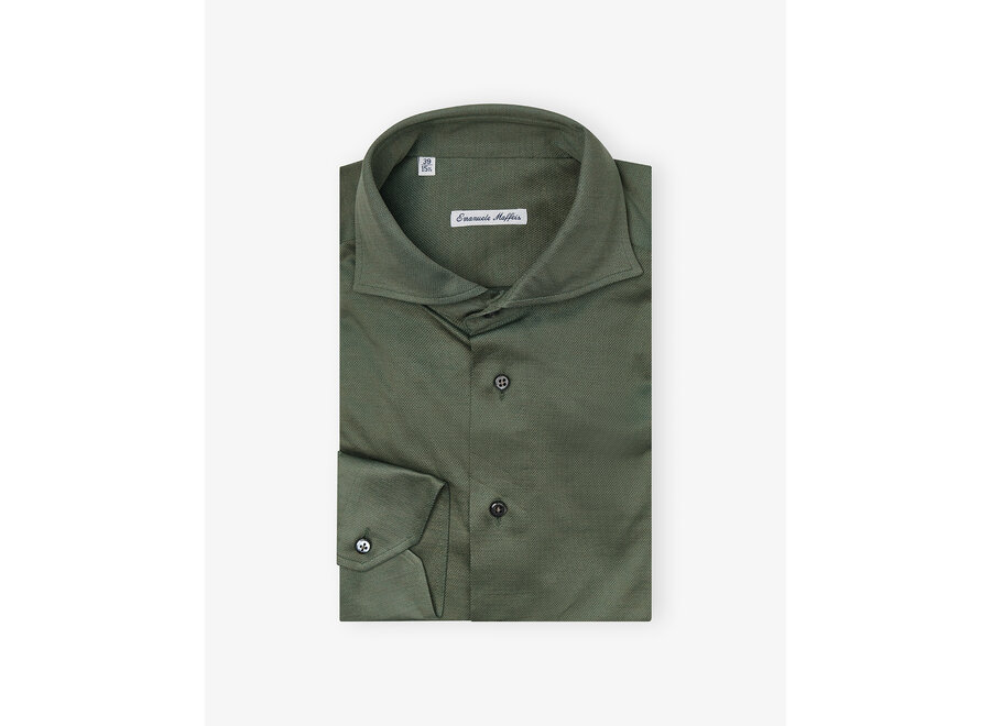 Emanuele Maffeis - Shirt stretch pique - Green