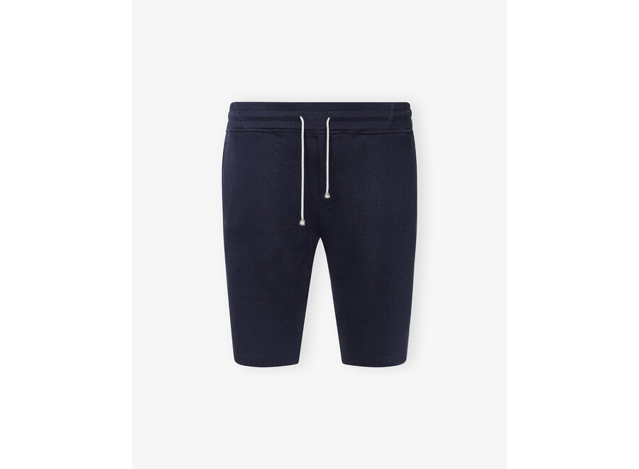 Doriani Cashmere - Short travel cotton - Navy