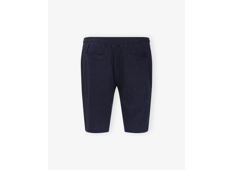 Doriani Cashmere - Short travel cotton - Navy