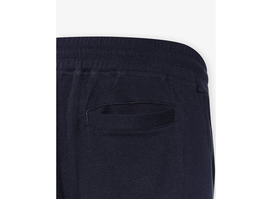 Doriani Cashmere - Short travel cotton - Navy