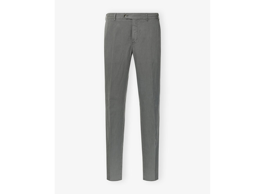 PT - Trouser drawstring linen cotton - Dark grey