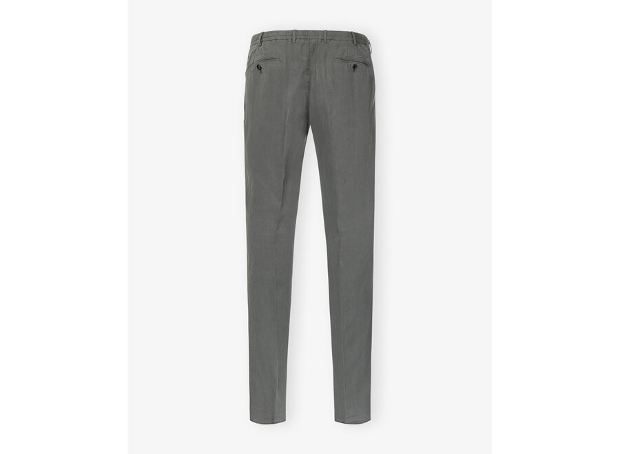 PT - Trouser drawstring linen cotton - Dark grey