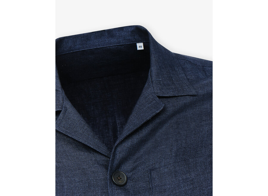 LHDA - Shirt jacket linen - Navy