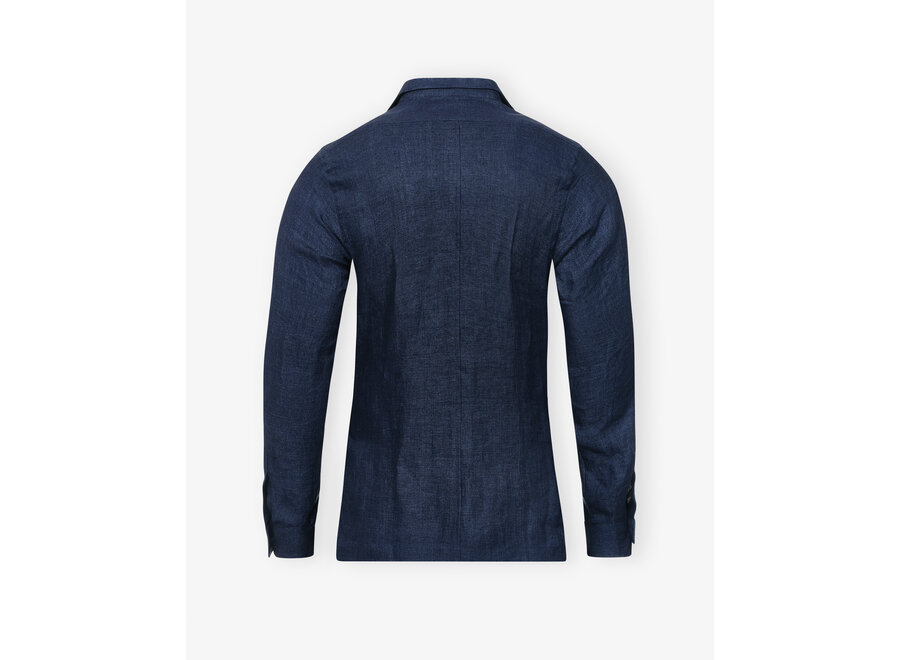 LHDA - Shirt jacket linen - Navy