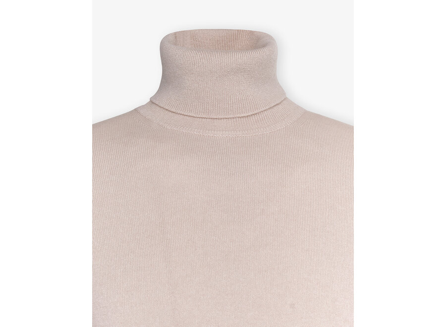 Fedeli - Turtleneck full cashmere - Cream white