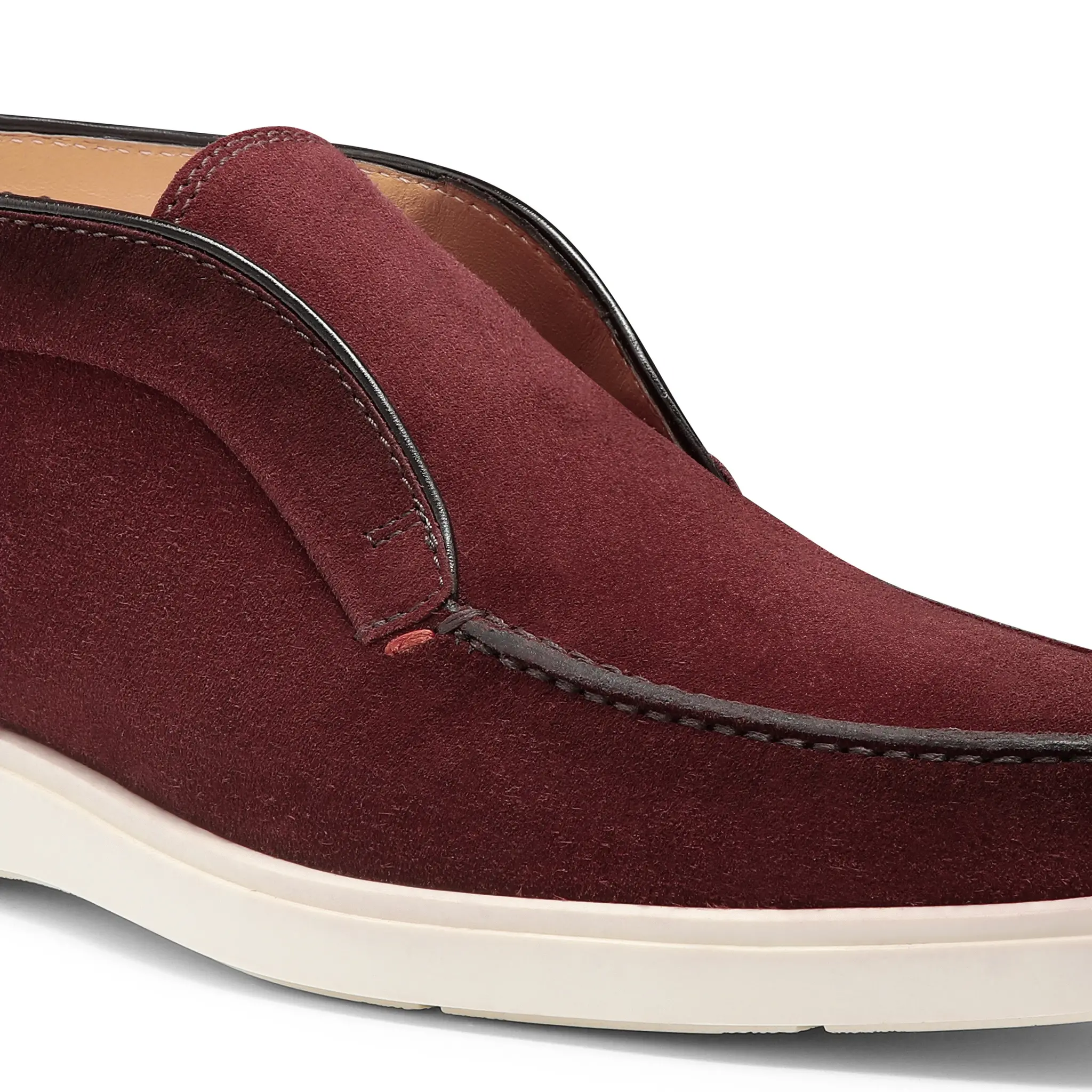 Santoni suede boots best sale