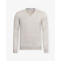 LHDA - V-neck - Virgin wool - Taupe