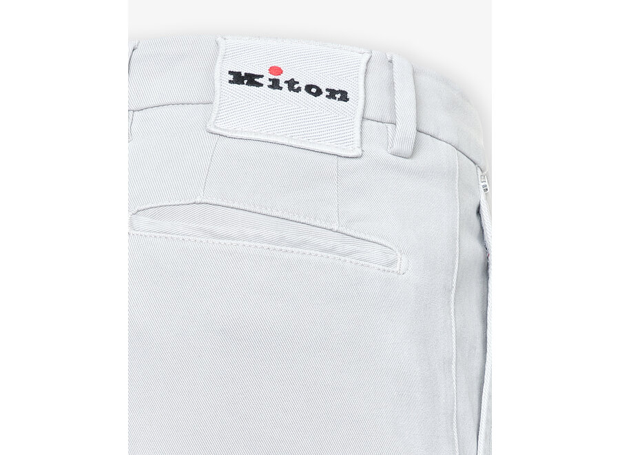 Kiton - Trousers cotton stretch - Grey