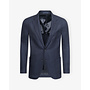 Caruso - Aida jacket wool herringbone - Navy