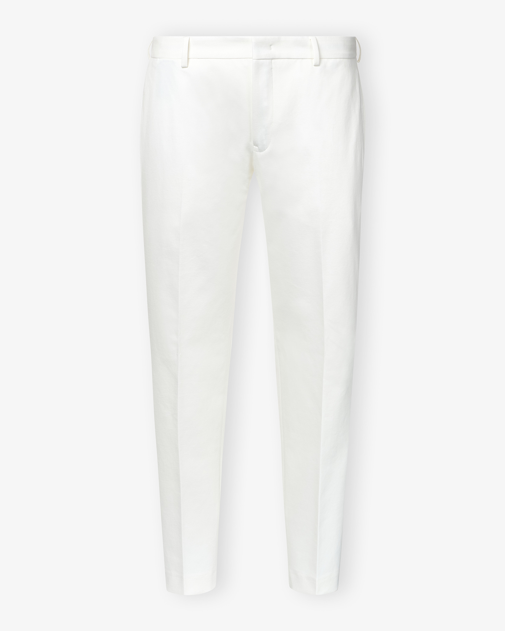 パンツ PT TORINO White stretch polyester pant PT Torino - Trousers cotton stretch - White - LES HOMMES D