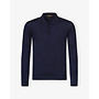 Doriani Cashmere - Polo long sleeve fine wool - Navy