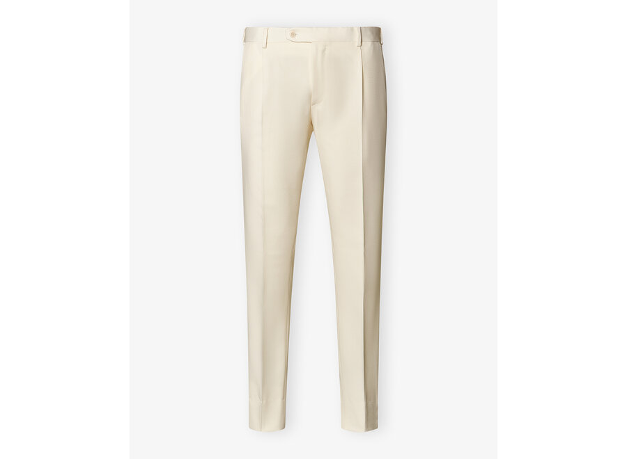Brioni - Trousers twill wool - Offwhite