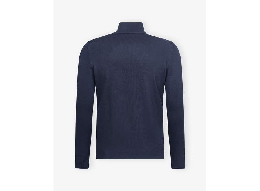 LHDA - Half zip virgin wool - Navy