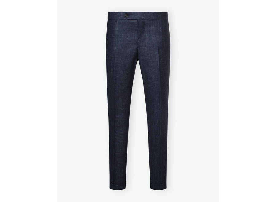 Berwich x Fratelli - Trousers wool silk - Navy