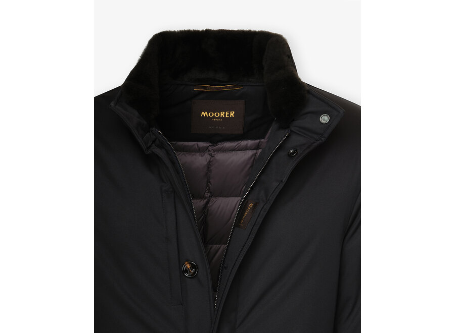 MooRER - Padded field jacket - Navy