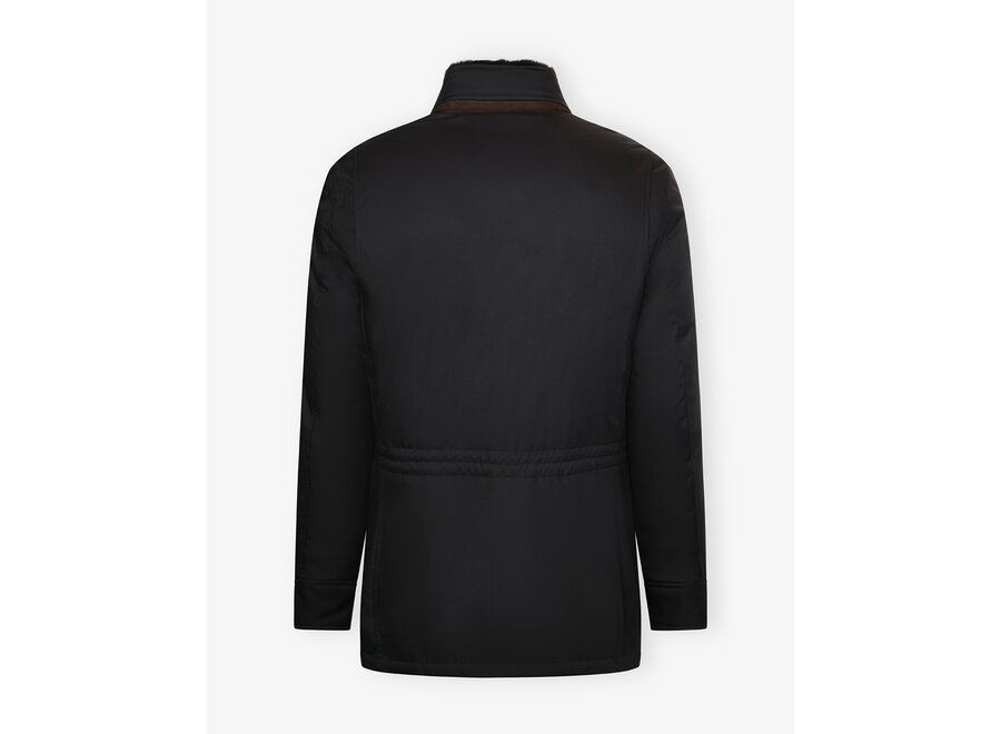 MooRER - Padded field jacket - Navy