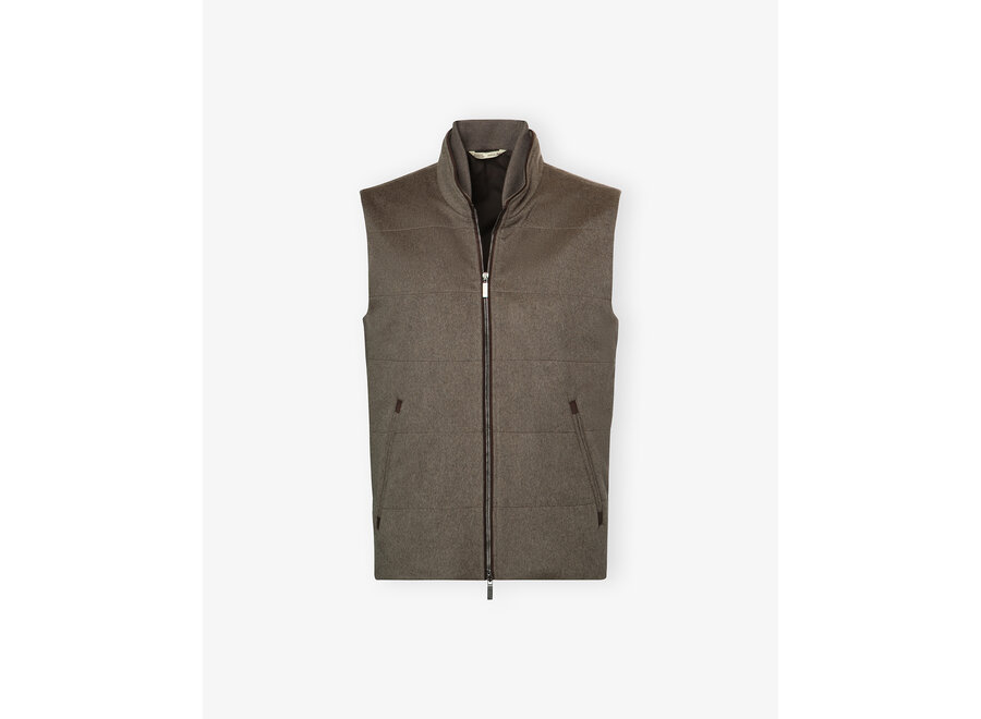 Maurizio Baldassari - Gilet cashmere - Greige