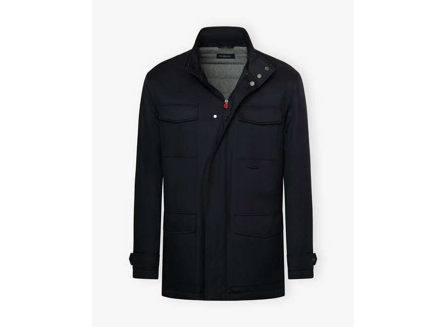 Kiton - Field jacket - Navy