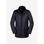 MooRER - Water proof field coat cashmere with fur - Navy