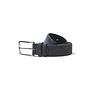 Bontoni - Adjustable belt Magnifico calfskin - Grey suede