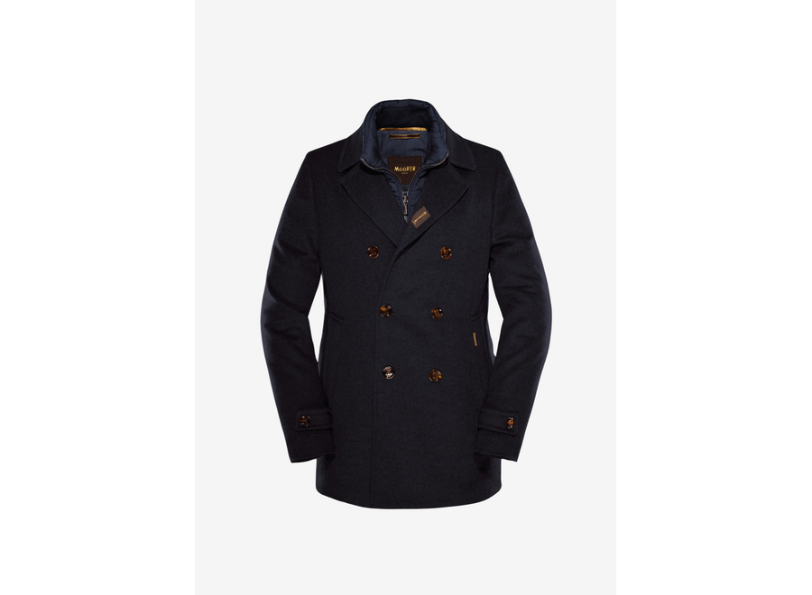 MooRER - Peacoat wool cashmere - Navy