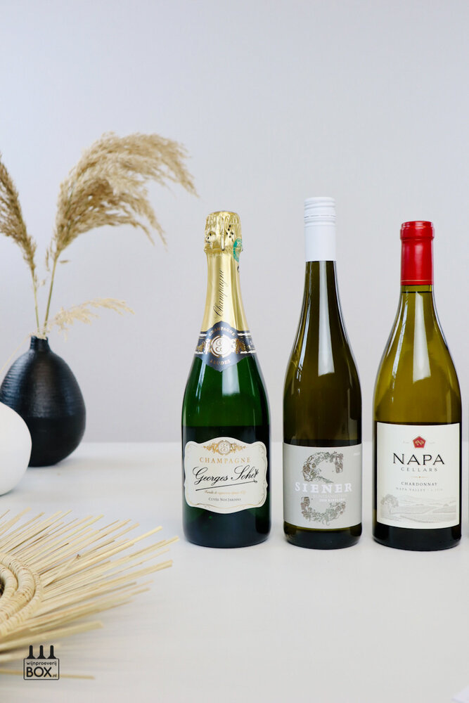 Wijnproeverijbox Wijnreis Prestige