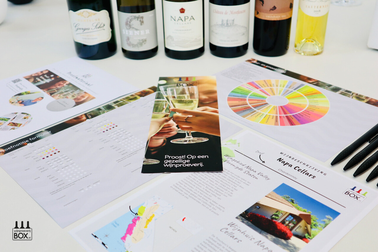 Wijnproeverijbox Wijnreis Prestige