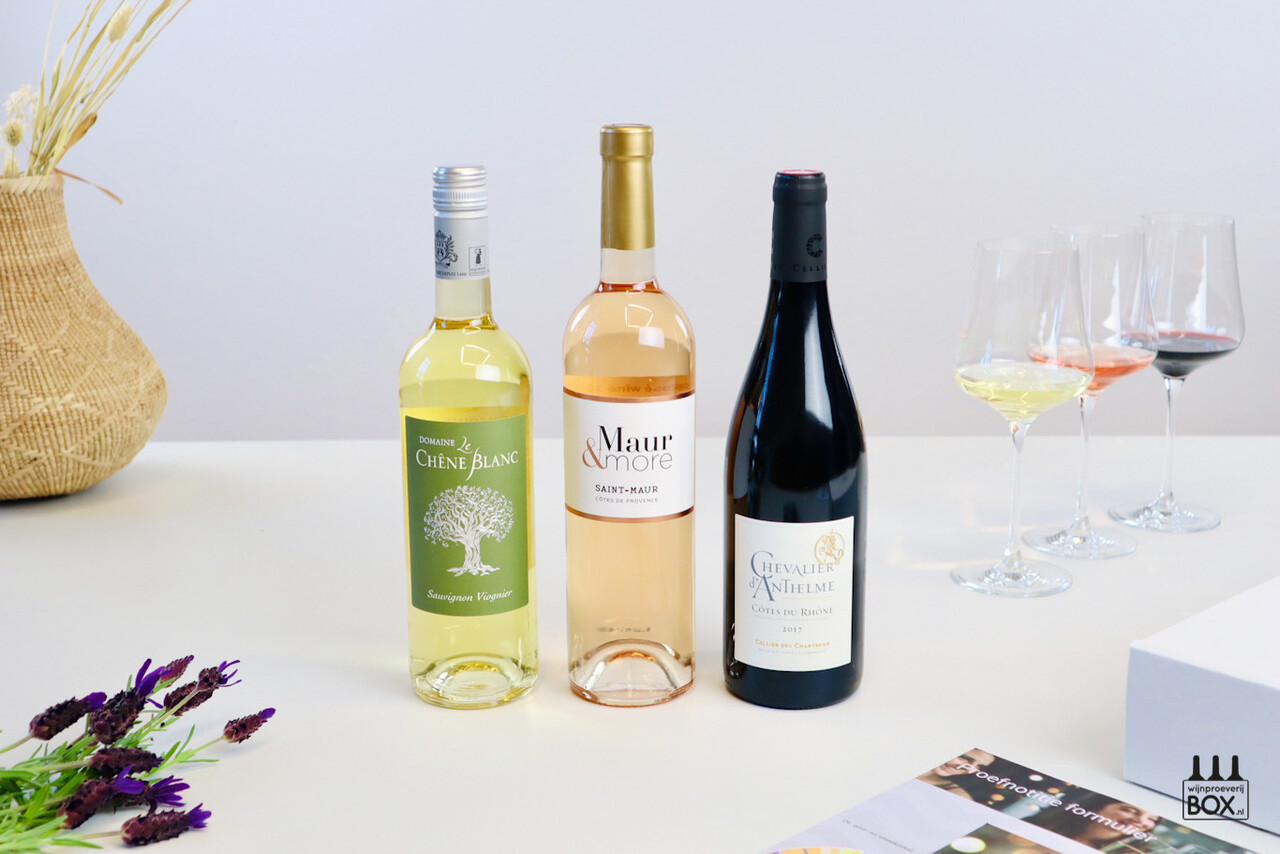 Wijnproeverijbox Wijntrip Mediterraans Frankrijk