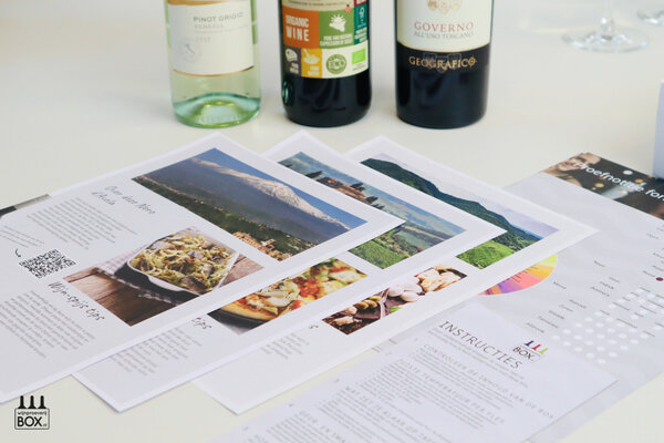 Wijnproeverijbox Wijntrip Authentiek Italië