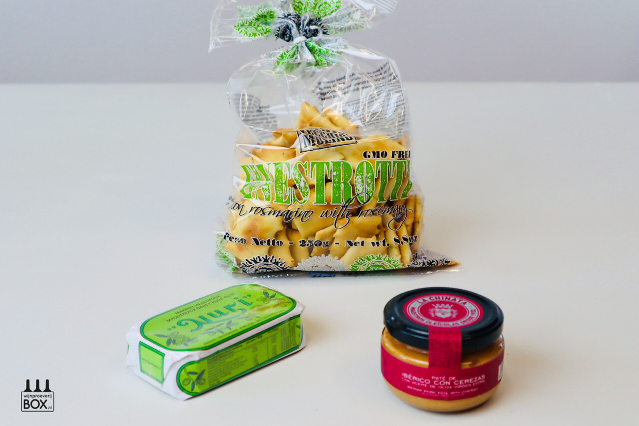 Wijnproeverijbox Tapas in de box | 3 stuks