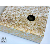 Cadeaupapier wit/goud