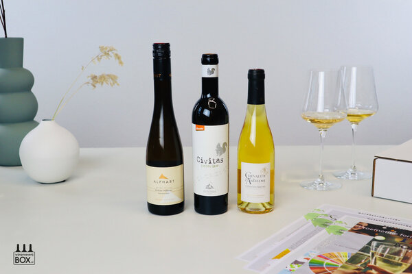 Wijnproeverijbox Mini-Wijntrip Populair Elegant Wit