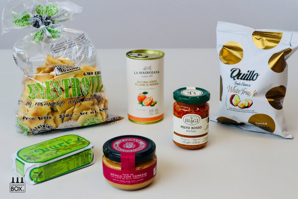 Wijnproeverijbox Tapas in de box | 6 stuks
