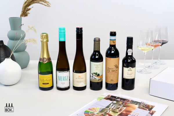 Wijnproeverijbox Nieuw! Mini-Wijnreis Europa