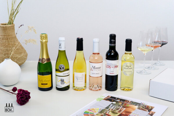 Wijnproeverijbox Nieuw! Mini-Wijnreis frankrijk