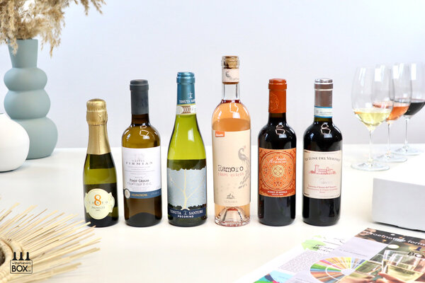 Wijnproeverijbox Nieuw! Mini-Wijnreis Italië