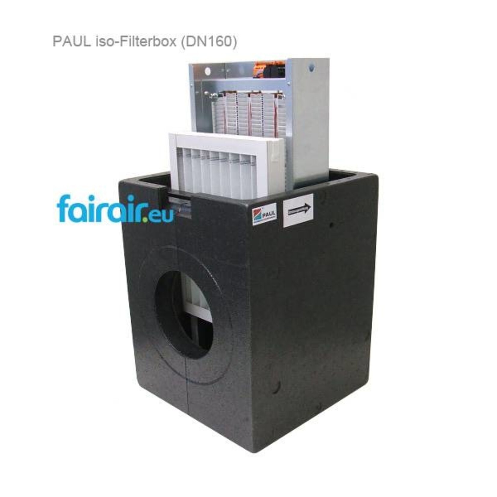 PAUL PAUL ISO-FILTERBOX DN 160  250x350x94mm