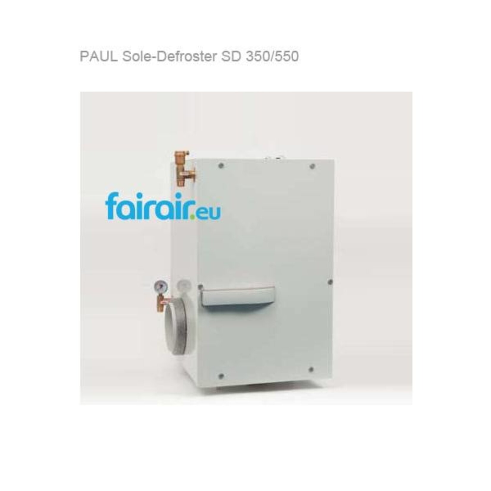 PAUL PAUL Sole-Defroster SD 350/550