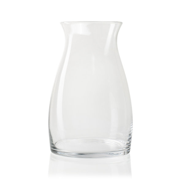 Jodeco Glass Glazen vaas 'Gina' H30 D15 cm Transparant