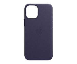 Iphone 12 Mini Leather Case With Magsafe Deep Violet Tecca