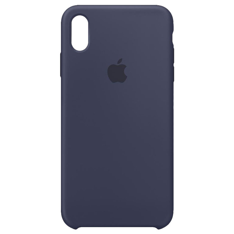 iPhone XS Max Silicone Case - Midnight 