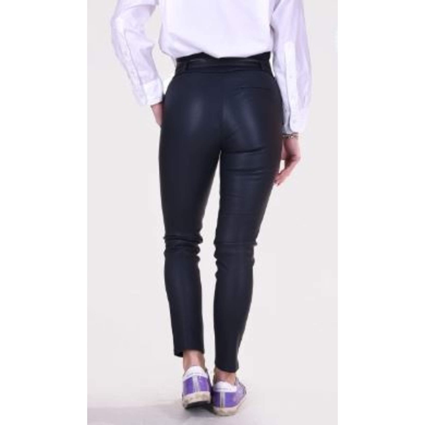 leren broek model Nomade - AMEYA