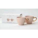 Urban Nature Culture Amsterdam Good morning cup Mini s/2 in giftpack - Old pink