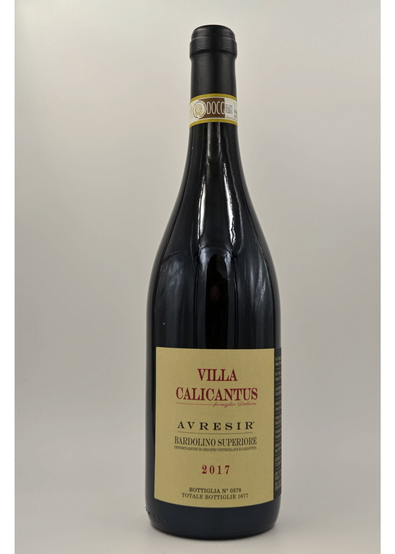 2017 Bardolino Superiore Avresir Villa Calicantus