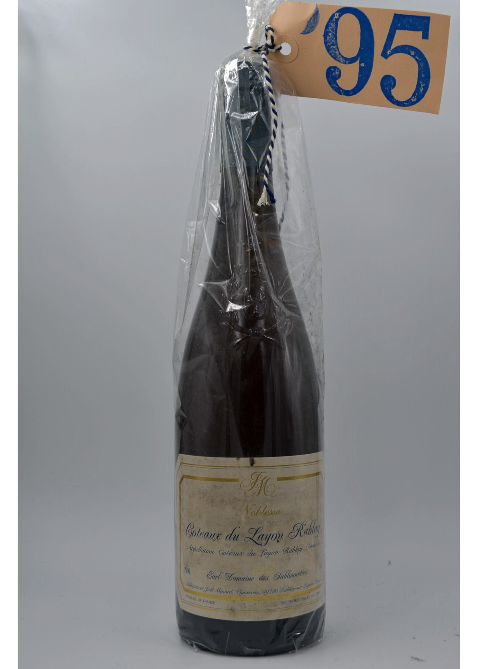 1995 Coteaux du Layon Rablay Noblesse Dom des Sablonnettes