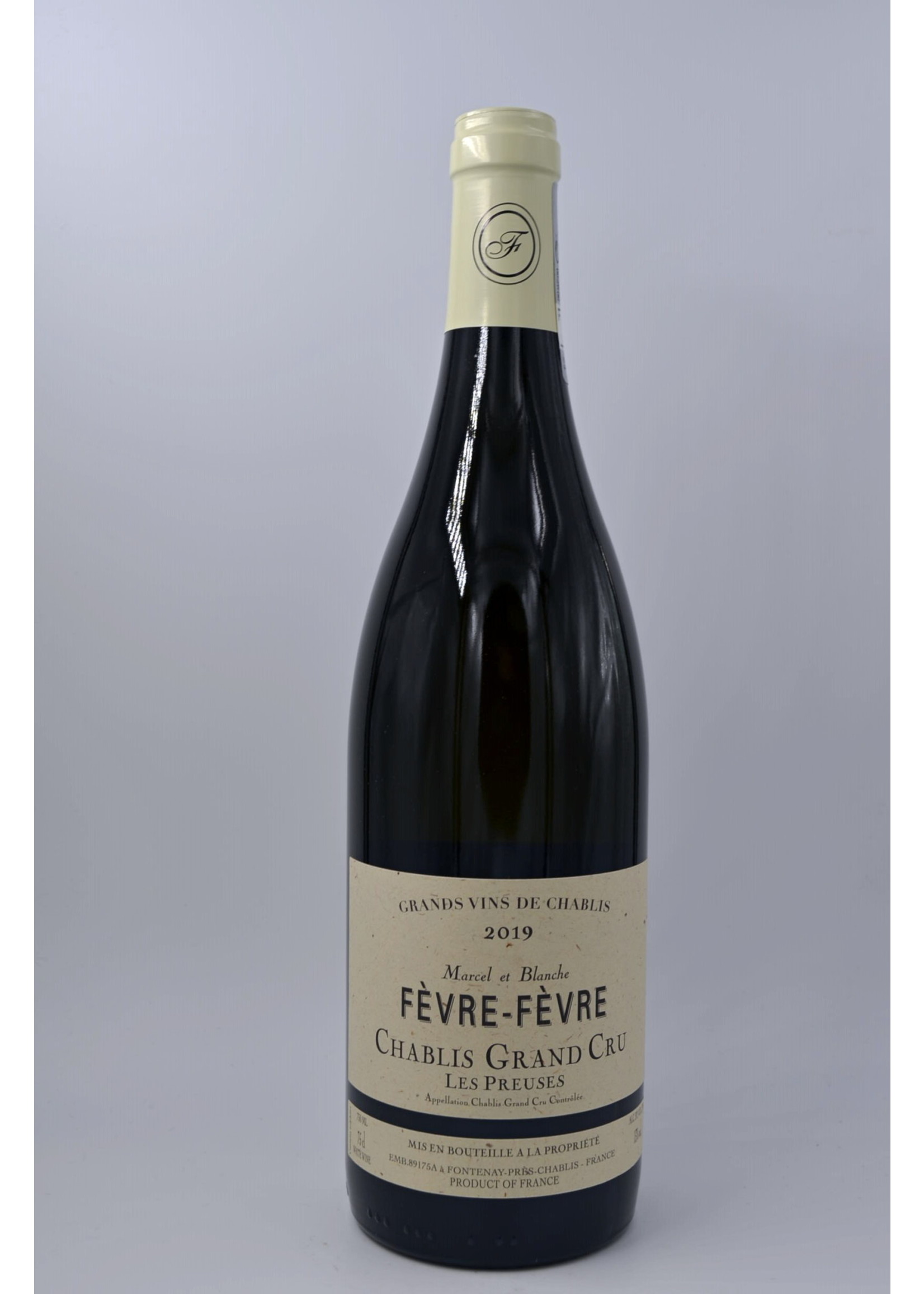 2019 Chablis les Preuses Fevre