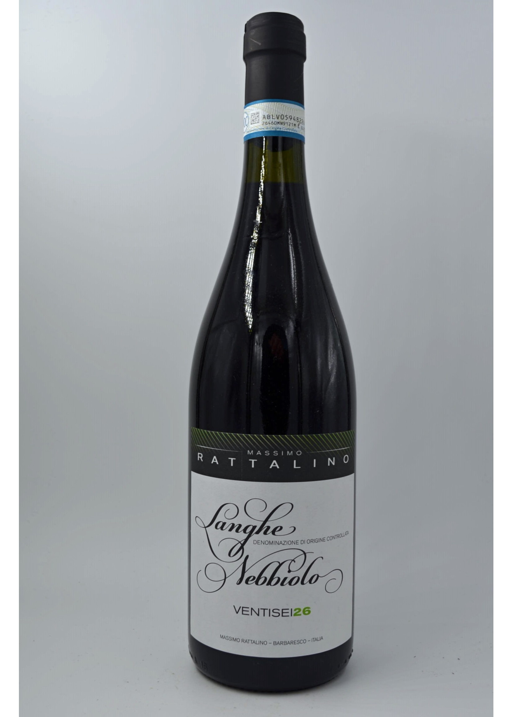 2016 Nebbiolo d'Alba Rattalino 2018 Nebbiolo d'Alba Ventisei Massimo Rattalino