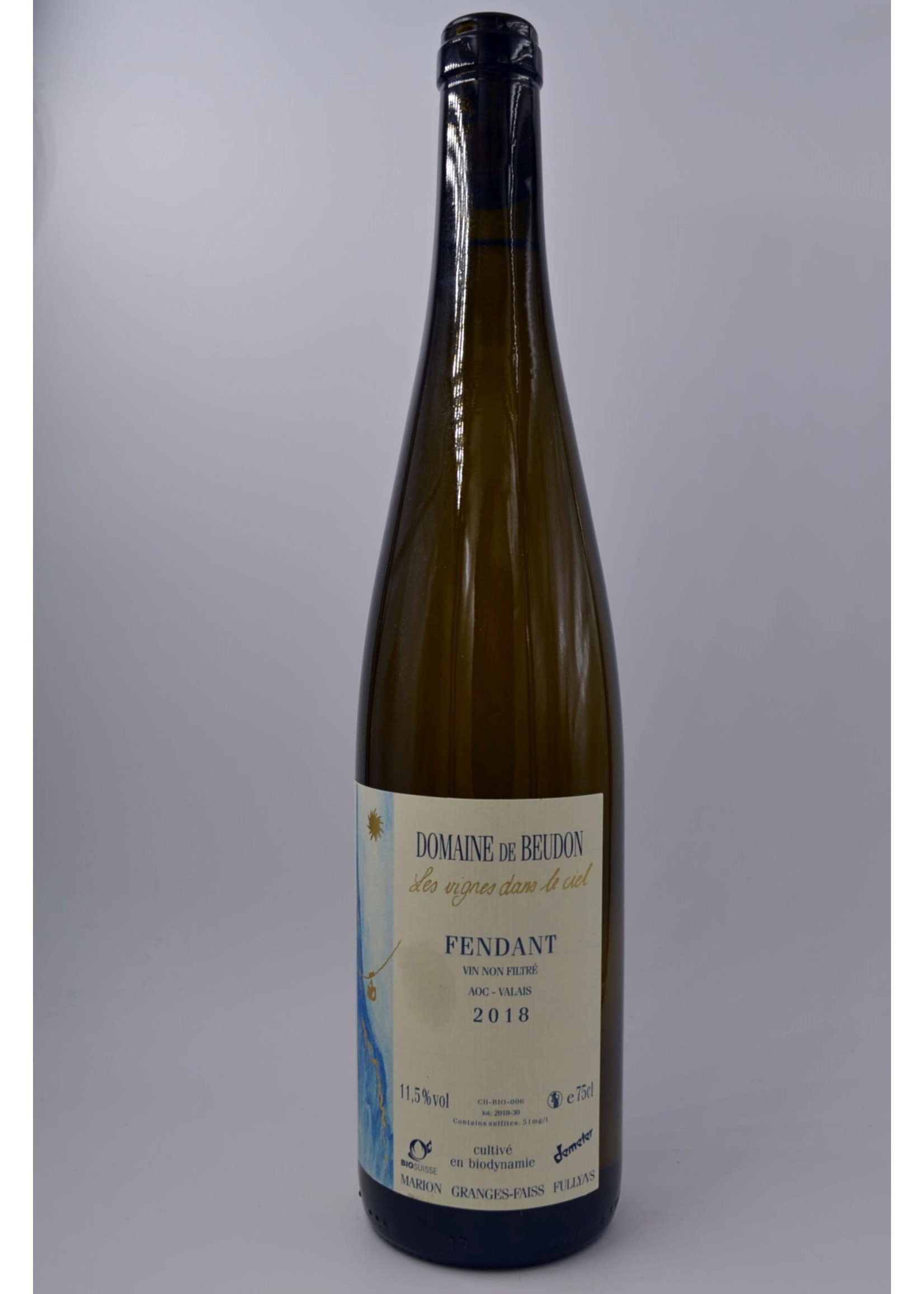 2018 Fendant VV Domaine de Beudon