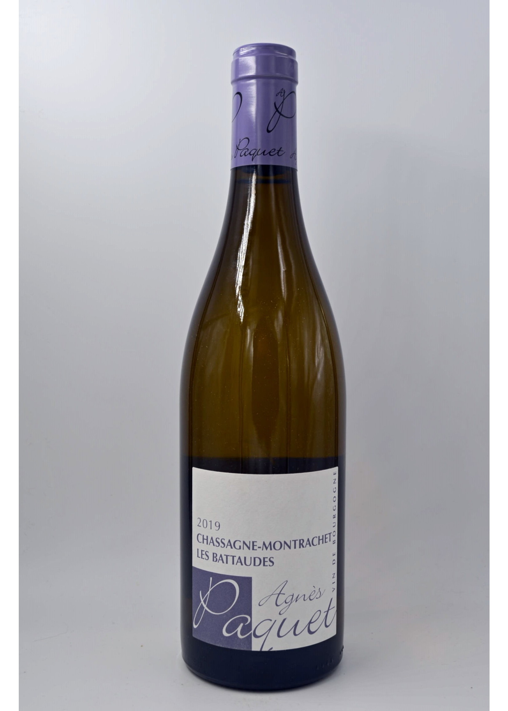 2019 Chassagne Montrachet les Battaudes Agnes Paquet