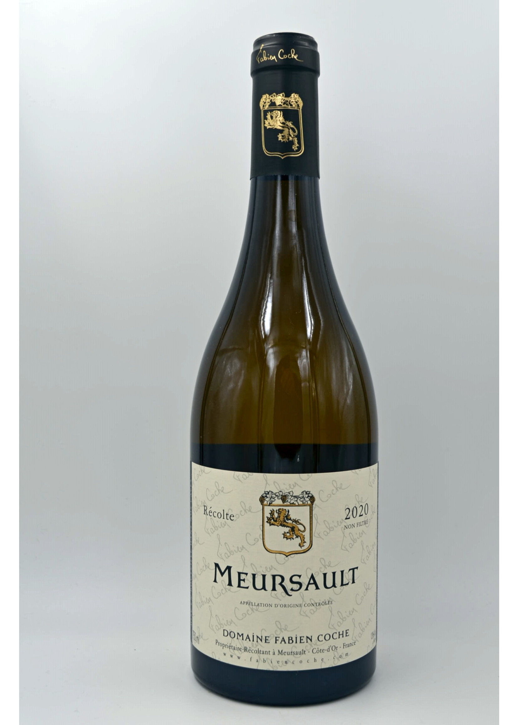 2020 Meursault Blanc Fabien Coche